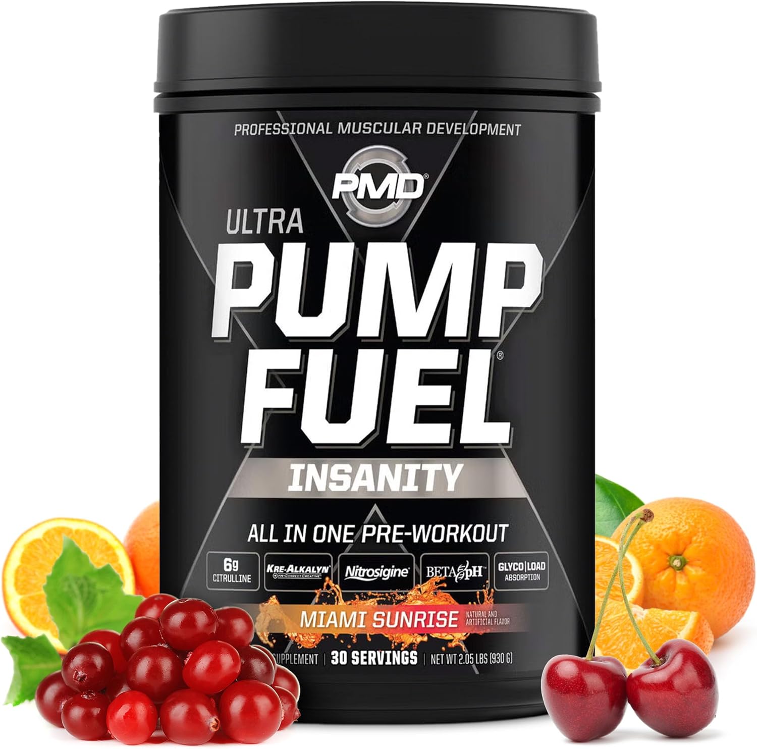 PMD Sports Pump Fuel Ultra Insanity - Premium Pre Workout Powder