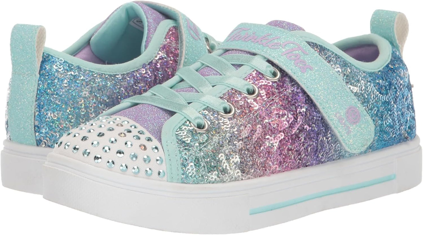 Skechers Unisex-Child Twinkle Sparks - Sequin Flash Shoes Review