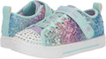 Skechers Twinkle Sparks Sequin Flash Sneaker - Bright, Easy Fit