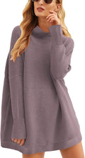 Oversized Casual Loose Turtleneck Sweater for Women - 2025 Style