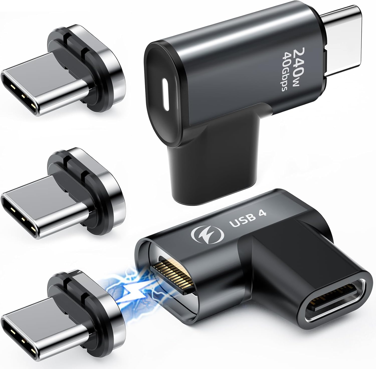 YaCeSyn 240W Magnetic USB C Adapter - Fast Charger
