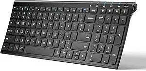 iClever BK10 Bluetooth Keyboard: Multi Device Wireless Keyboard