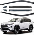 Rain Guards Window Visors 6 Piece Set for Toyota RAV4 2019-2025 - Slim