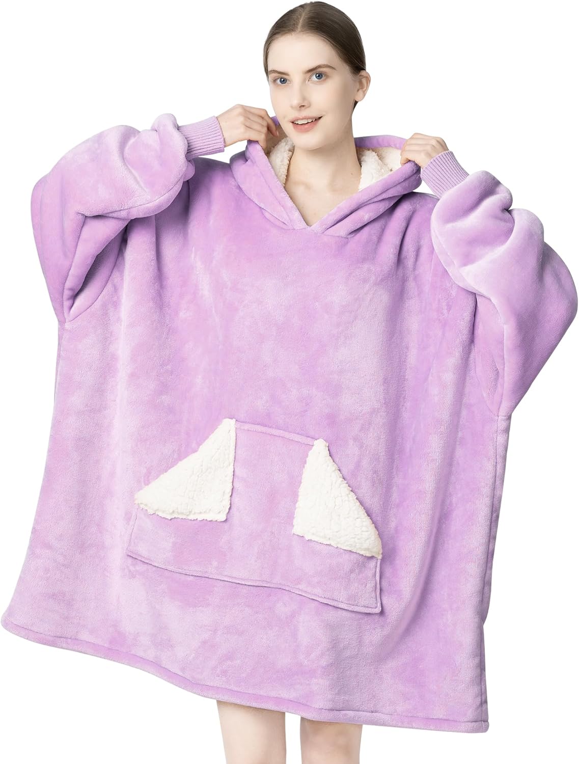 Touchat Wearable Blanket Hoodie for Ultimate Warmth and Comfort