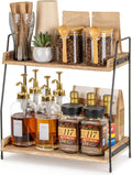2 Tier Coffee Station Organizer - Declutter & Organize in Style!