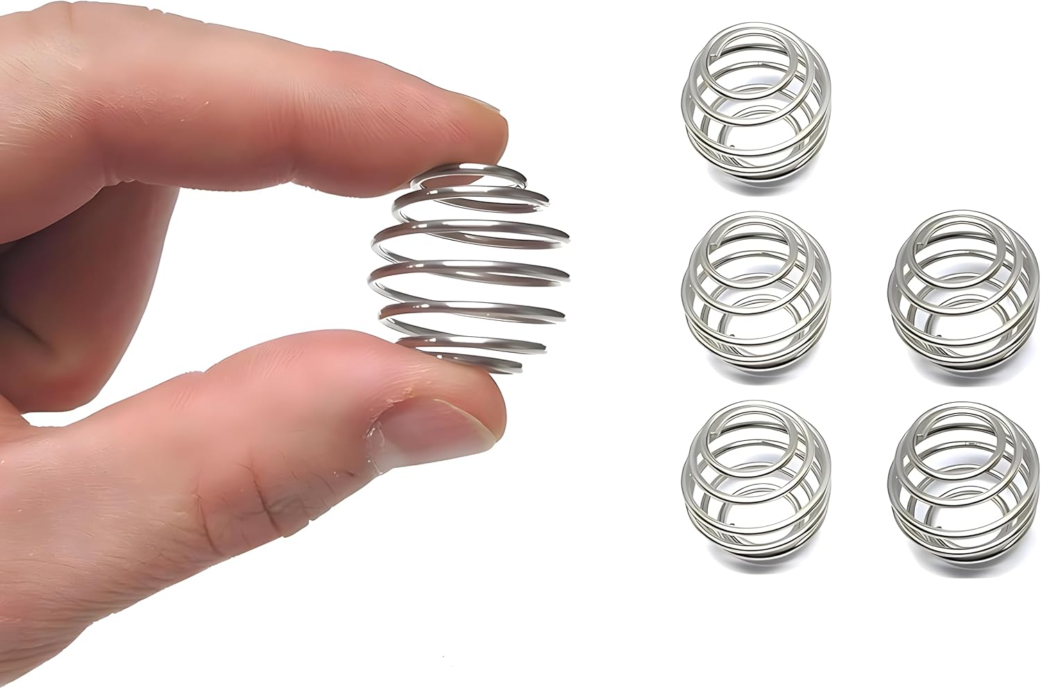 YOFAN 5-Pack Stainless Steel Mixer Balls for Perfect Formula Mixing