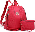 Women Fashion Backpack Purse Multi Pockets Anti-Theft Rucksack MKP