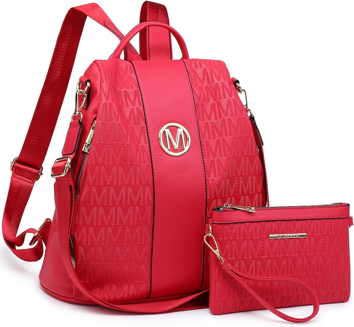 MKP Collection Women Fashion Backpack Purse with Anti-Theft Design
