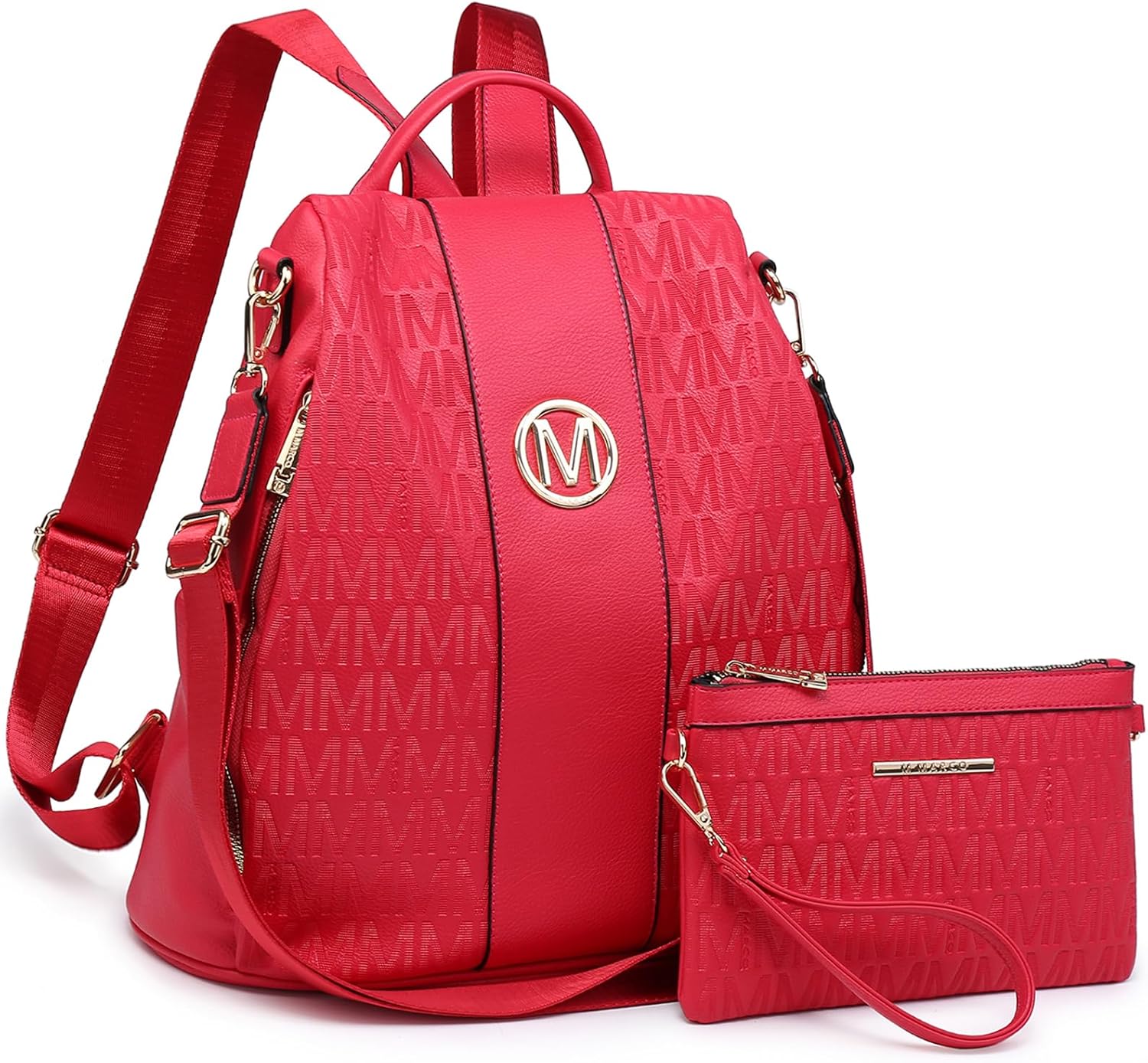 MKP Collection Women Fashion Backpack Purse with Anti-Theft Design