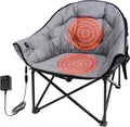 NUOLAN Fast-Heating Camping Chair: Safety Timer, Ultra-Comfort