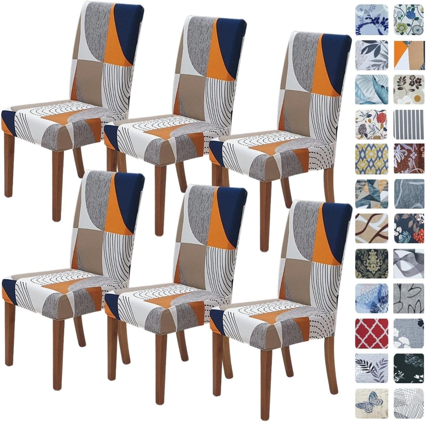 Transform Your Dining Room with SPRINGRICO Chair Covers Set of 6