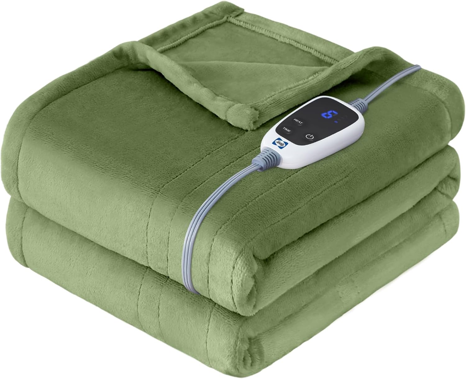 Sealy Electric Blanket Heated Throw for Ultimate Comfort