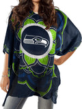 NFL Sheer Caftan for Women with Flower Design - Game Day Coverup