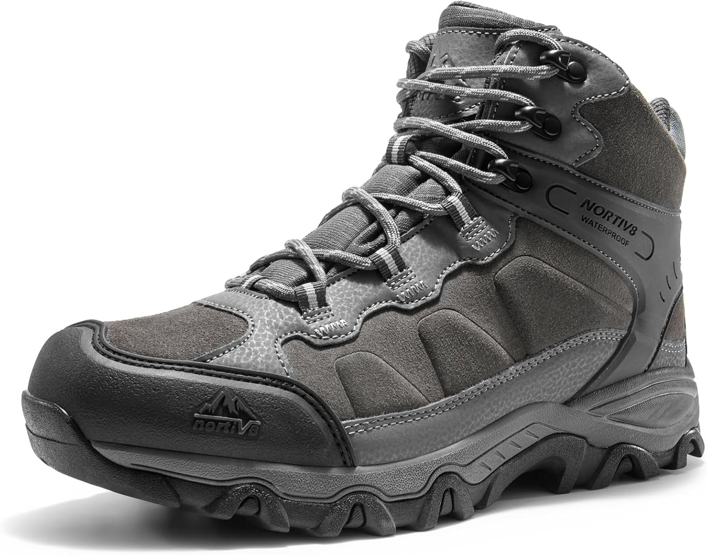 NORTIV 8 Men's Waterproof Hiking Boots for Outdoor Adventures