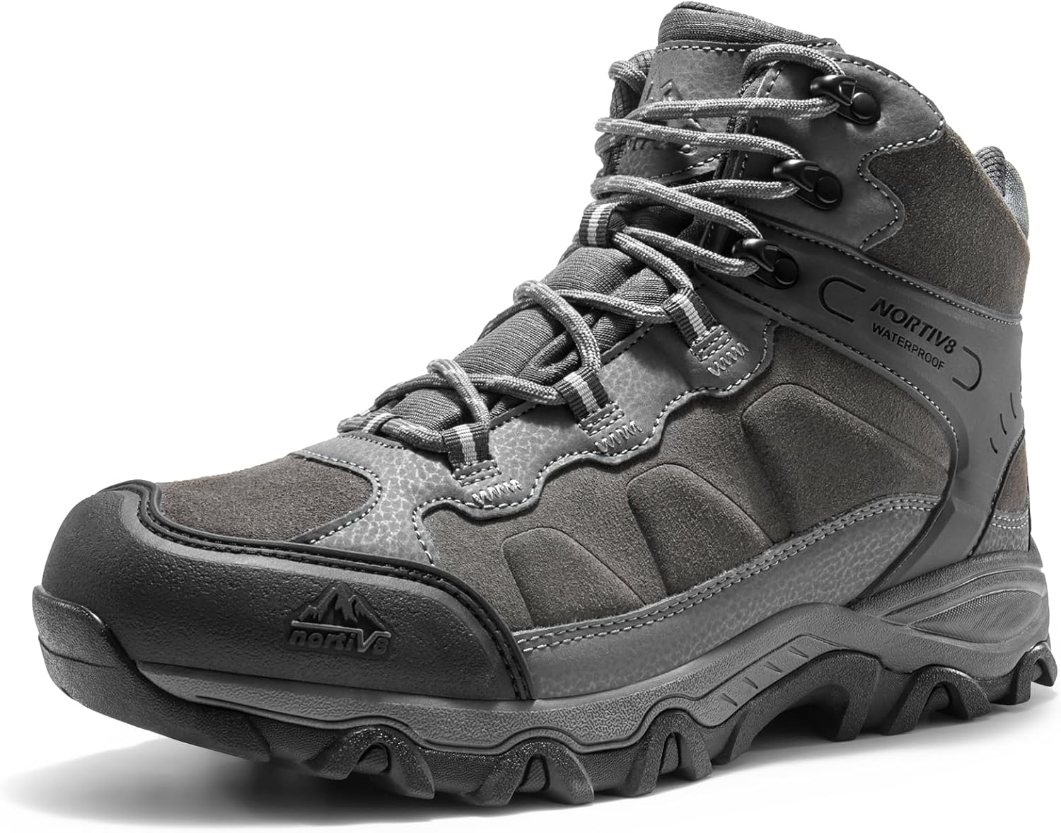 NORTIV 8 Men's Waterproof Hiking Boots for Outdoor Adventures