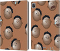 Head Case Designs Peanuts Head Emotions Leather Wallet Case for iPad