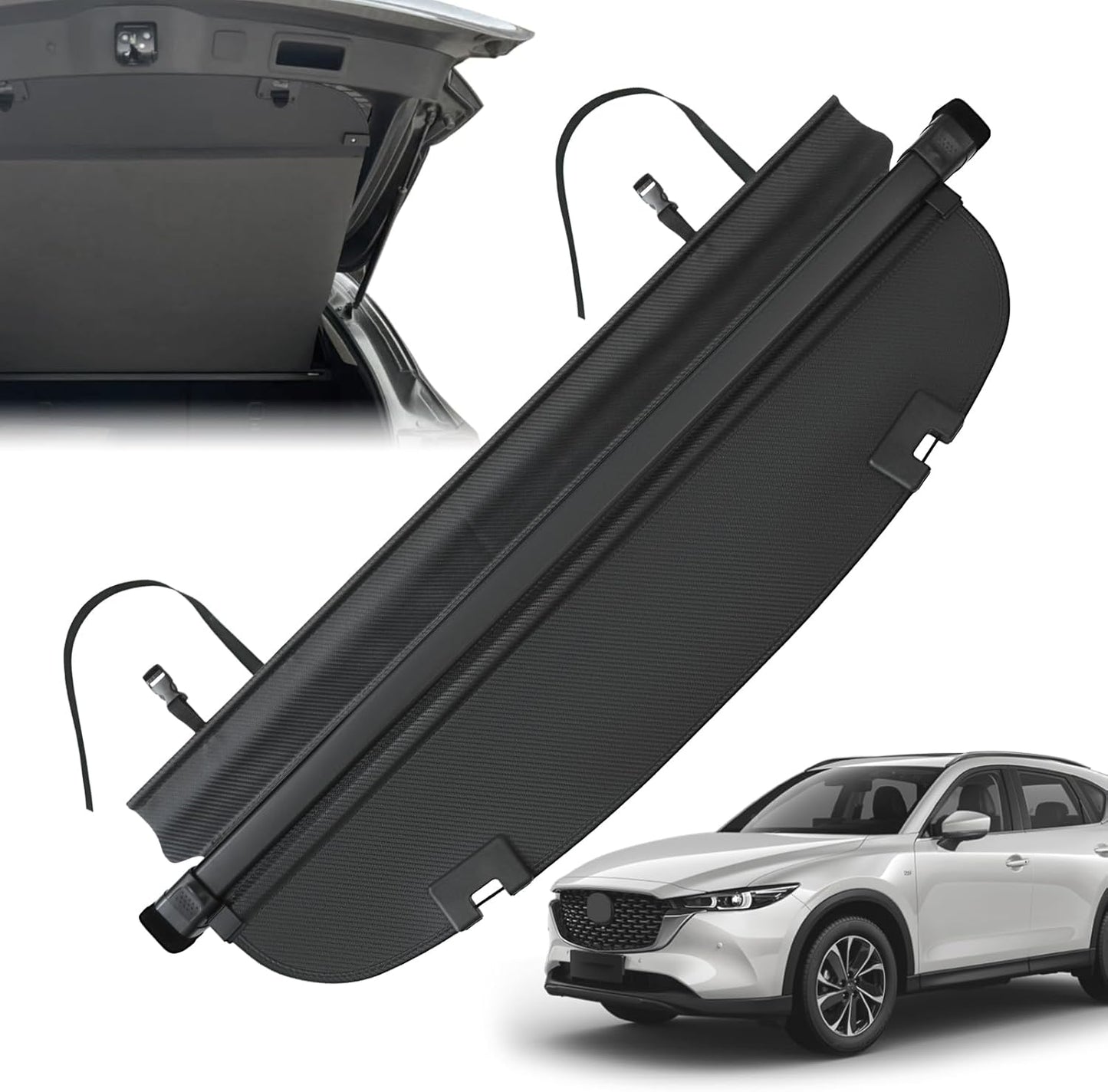 Retractable Cargo Cover for Mazda CX-5 2017-2025 with Privacy