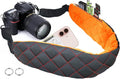 Ultra Comfortable Camera Strap with Pockets and Thick Padding - Neck