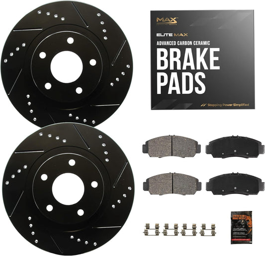 Max Advanced Brakes PerformanceMAX Front Brake Kit for Toyota