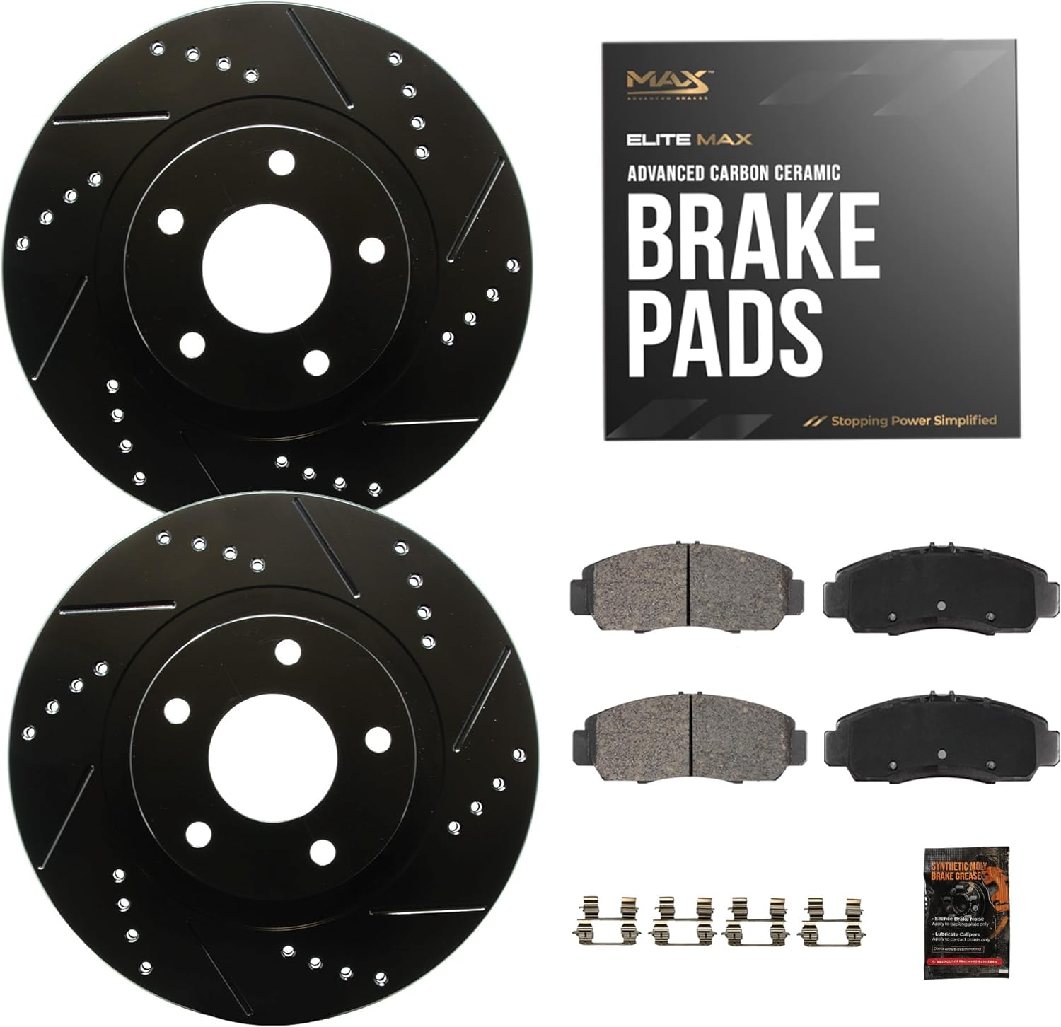 Max Advanced Brakes PerformanceMAX Front Brake Kit for Hyundai