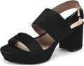 Aerosoles Camera Platform Heeled Sandal - Comfortable Everyday Strap