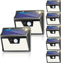 Solar Lights Outdoor 7 Pack 140LED Motion Sensor - Bright Fence