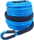 Ucreative 3/8 in x 92 ft Synthetic Winch Rope - 26,500 lb Strength