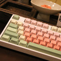 Shine Through Keycaps PBT Cherry Profile Key Caps - Watermelon