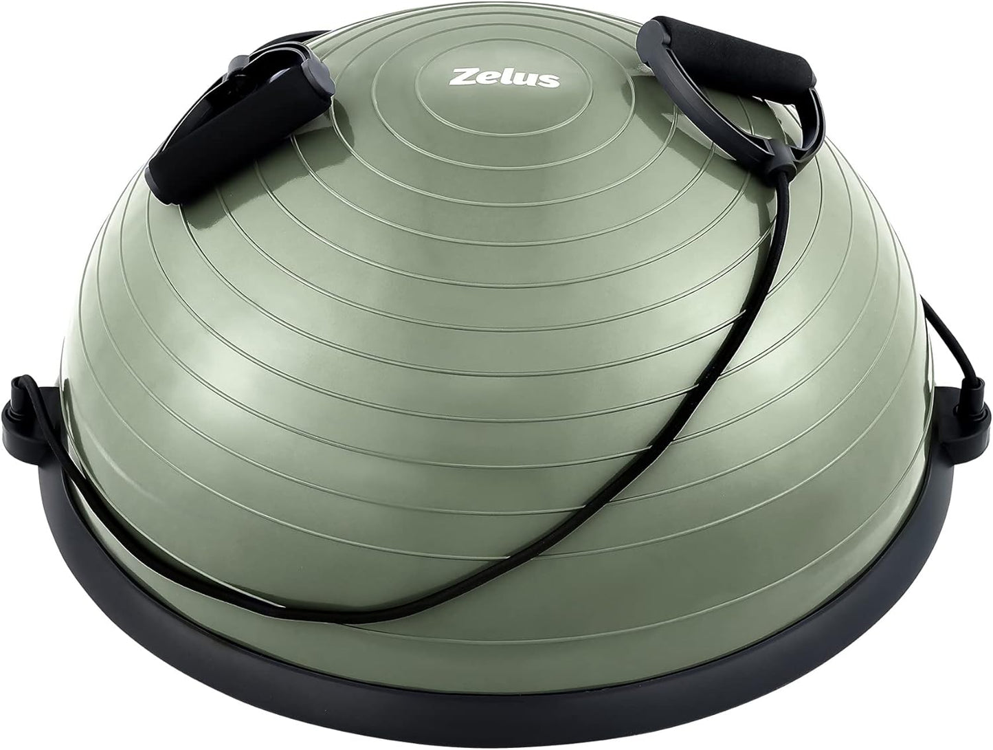 ZELUS Balance Ball Trainer with Resistance Bands for Core Fitness
