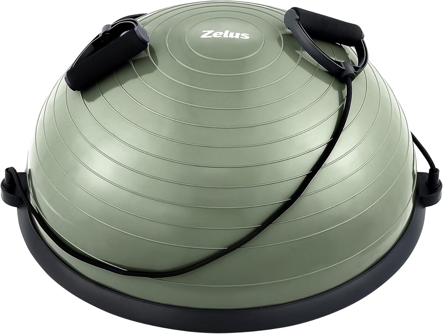 ZELUS Balance Ball Trainer with Resistance Bands for Core Fitness