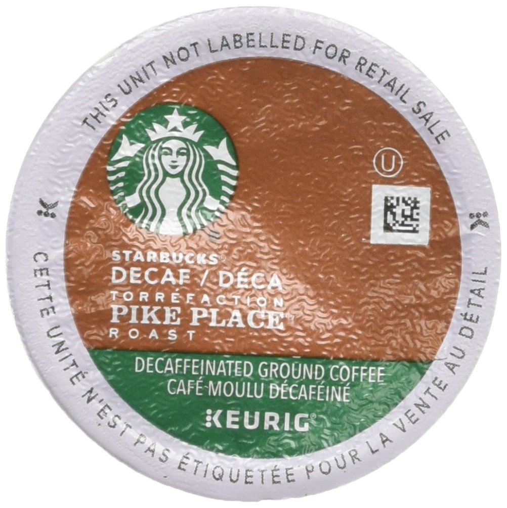 96 Count Starbucks Decaf K-Cups - Bold Flavor, No Caffeine