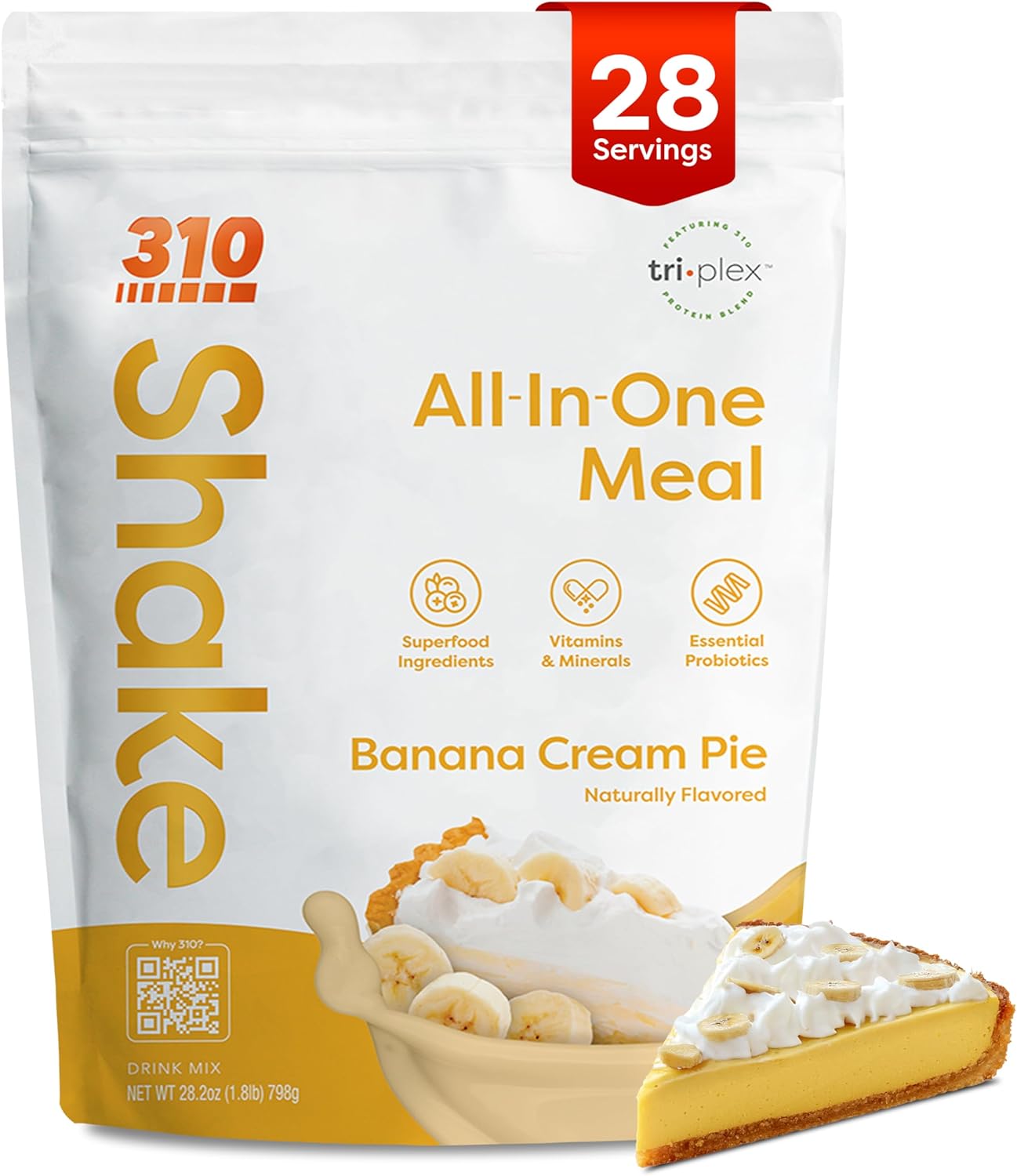 311 Nutrition All-In-One Meal Replacement Shake - Banana Cream Pie