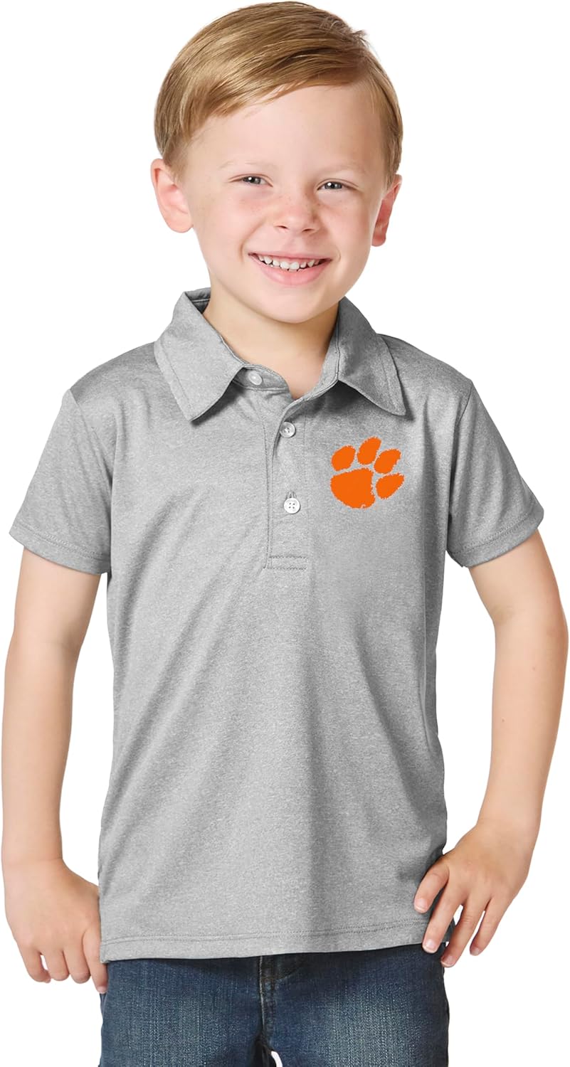 Little King NCAA Toddler Boys Polo Shirt for Young Fans