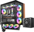 RAIDMAX Infinita I610 Dual Chamber ATX Gaming Case with Glass