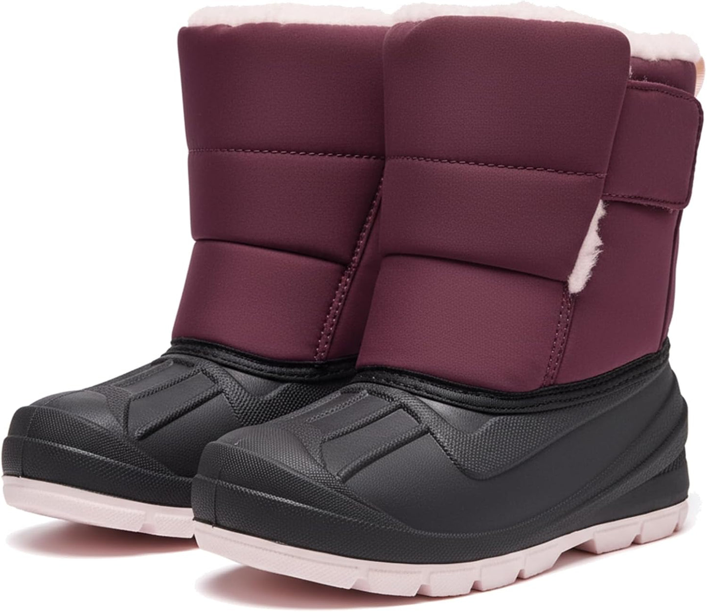 MORENDL Toddler Winter Snow Boots Waterproof Insulated Comfort