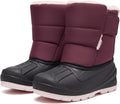 MORENDL Toddler Winter Snow Boots Waterproof Insulated (Style QK3G)