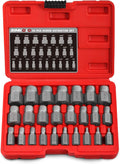 25-Piece Screw Extractor Set - Multi-spline Easy Out Extractors