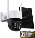 Solar Security Cameras Wireless Outdoor 2K 360 View - Color Night