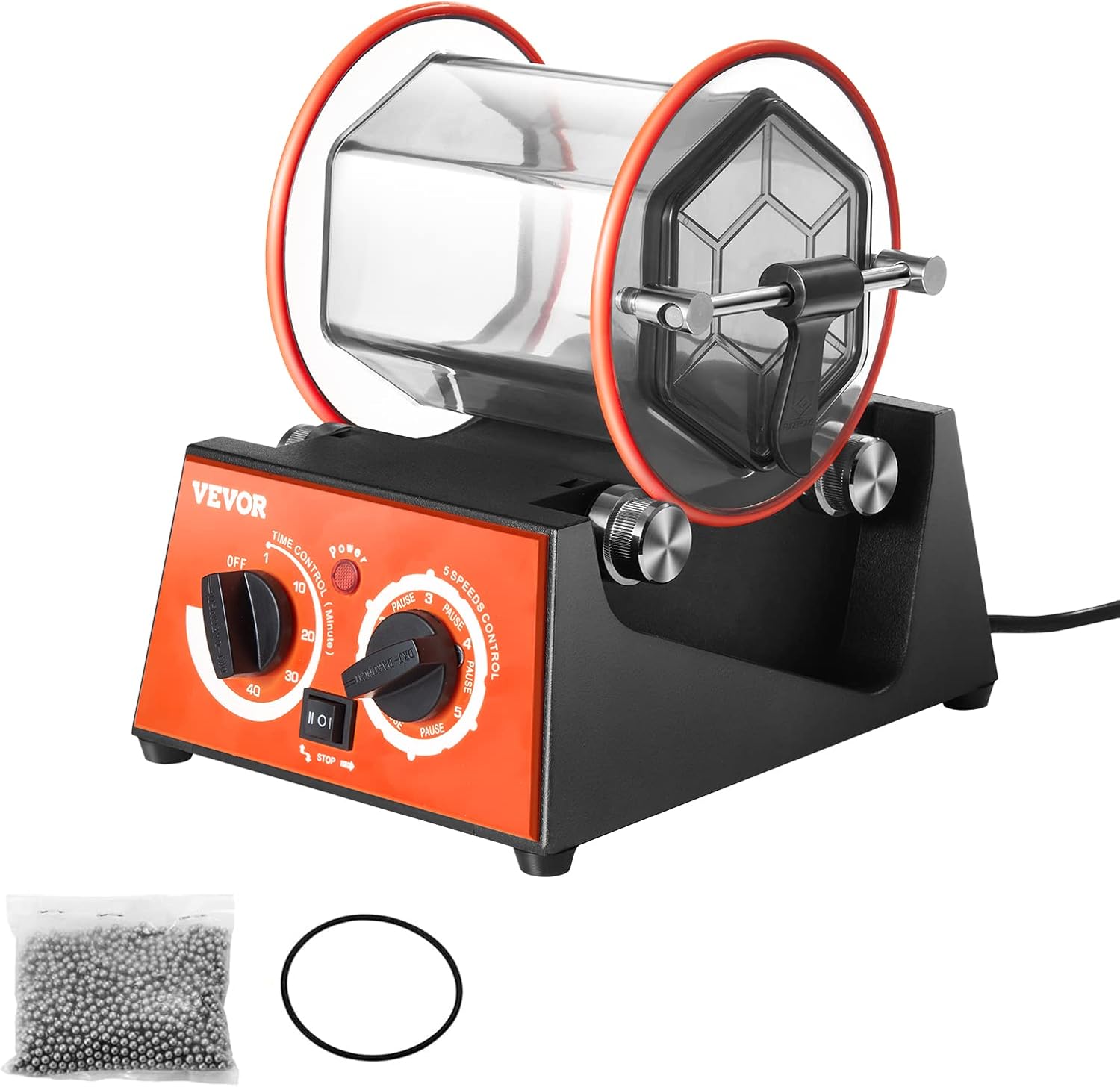 VEVOR Jewelry Polisher Tumbler for Efficient Surface Polishing