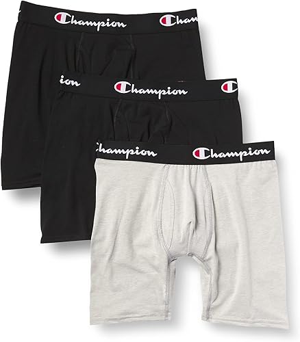 Champion Men's Everyday Cotton Stretch Boxer Briefs 3-Pack Review