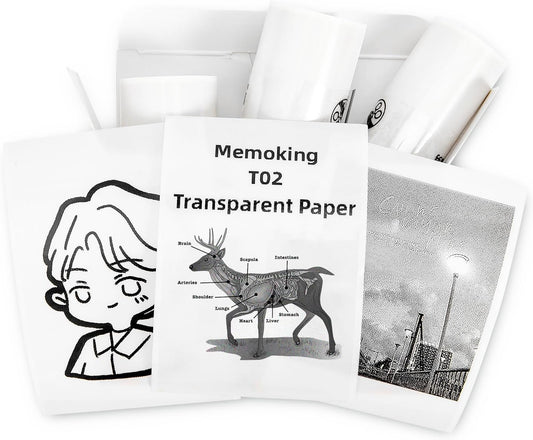 Premium Clarity: Memoking T02 Thermal Labels