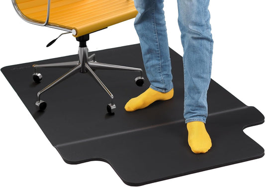 Anti-Fatigue Chair Mat for Hardwood Floor by Mushyn