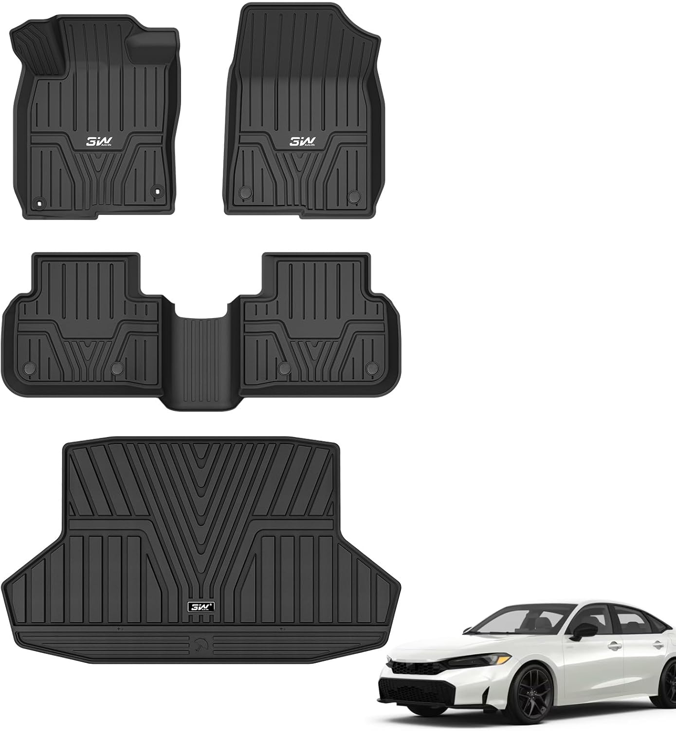 Custom Fit Floor Mats for Honda Civic and Acura Integra 2022-2026