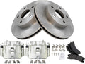 Front Brake Pad and Rotor Kit for 1999-2004 Jeep Grand Cherokee