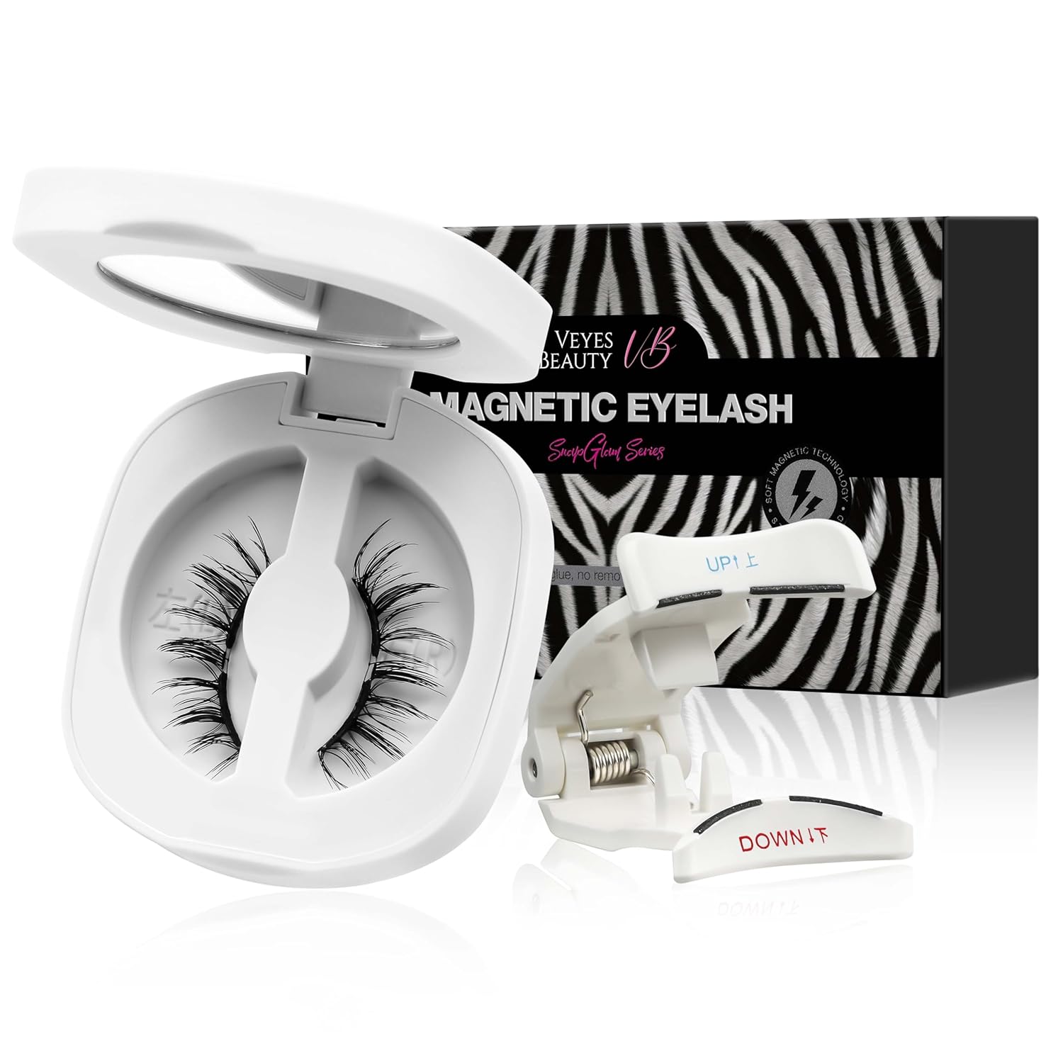 VEYESBEAUTY Magnetic Eyelashes for a Natural Doll-Like Look