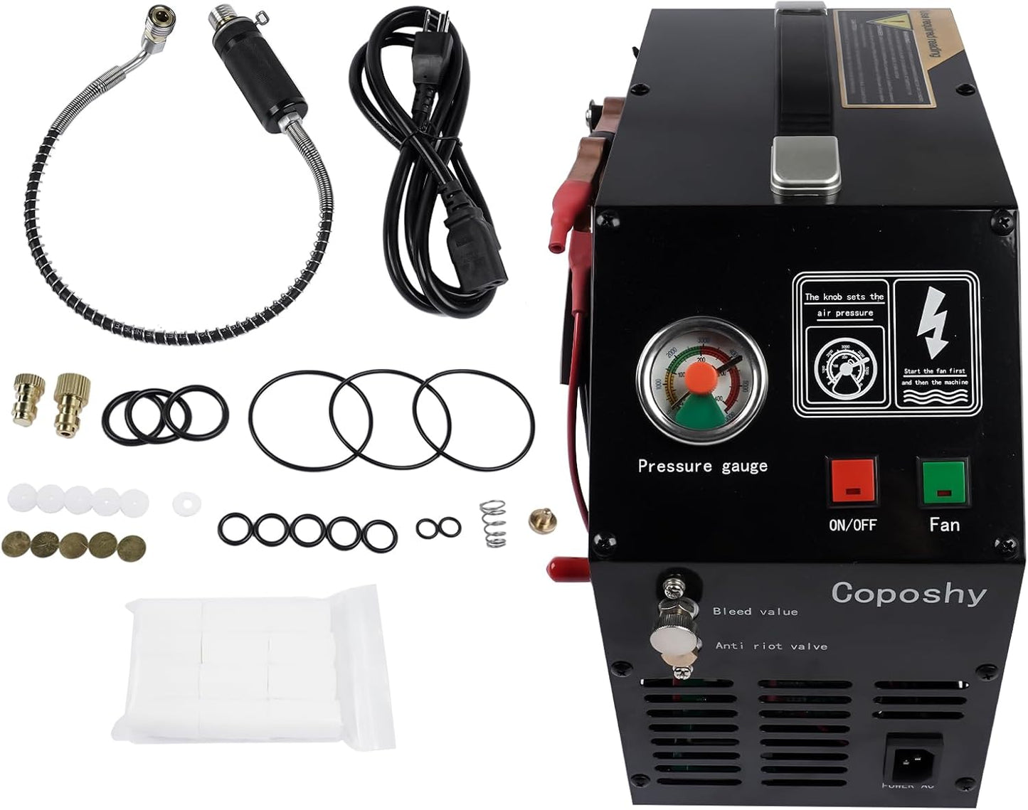 High Performance Portable PCP Air Compressor by GELUOXI