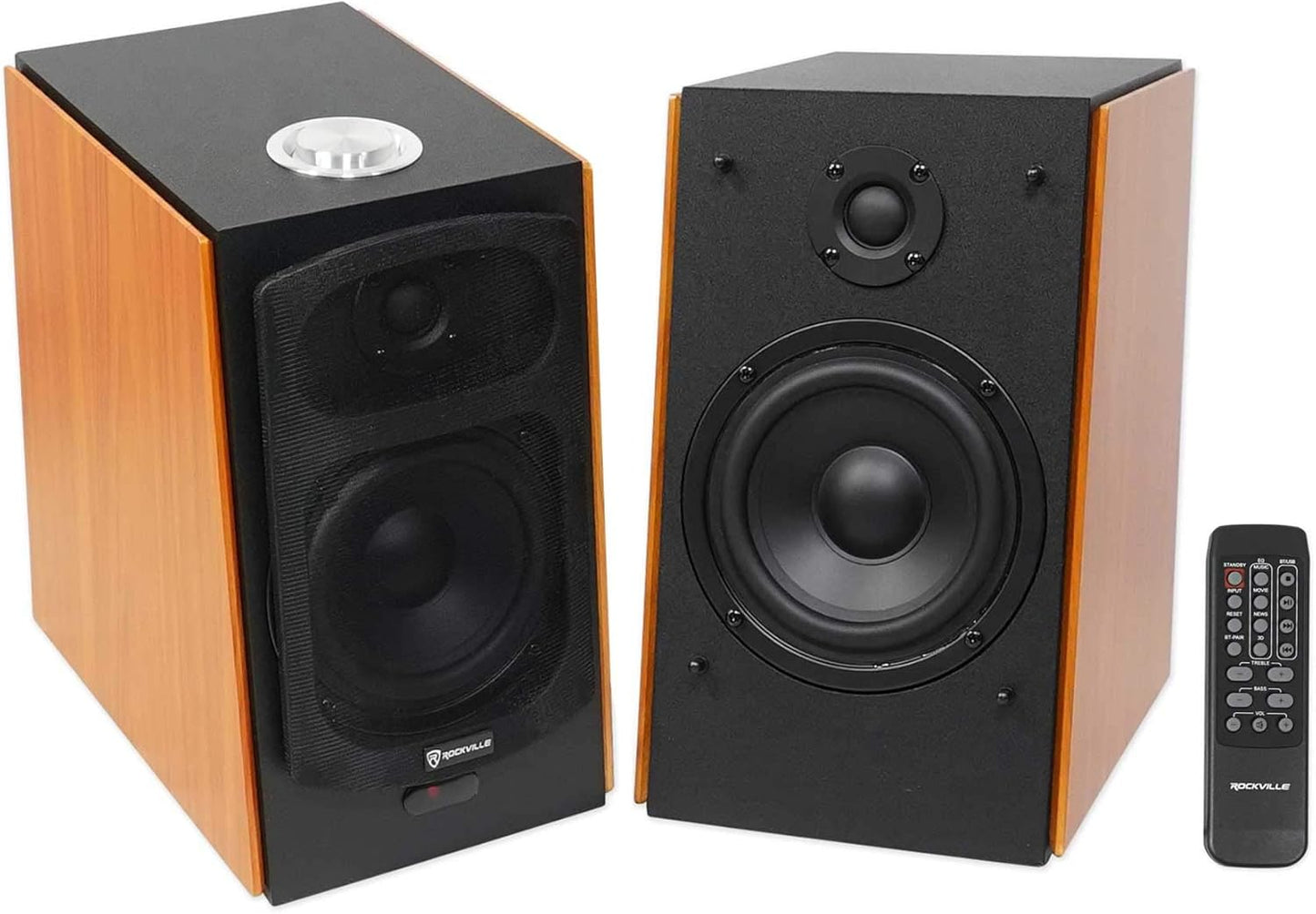 Immerse in Sound: Rockville HD5 Bluetooth Studio Speakers