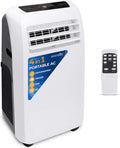 SereneLife 10K BTU Portable AC - 3-in-1 Cooling, Dehumidifying & Heating