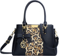 3-Compartment Women's Satchel Purse - Roomy Everyday Handbag