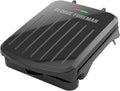 George Foreman 2-Serving Classic Plate Electric Indoor Grill - Compact